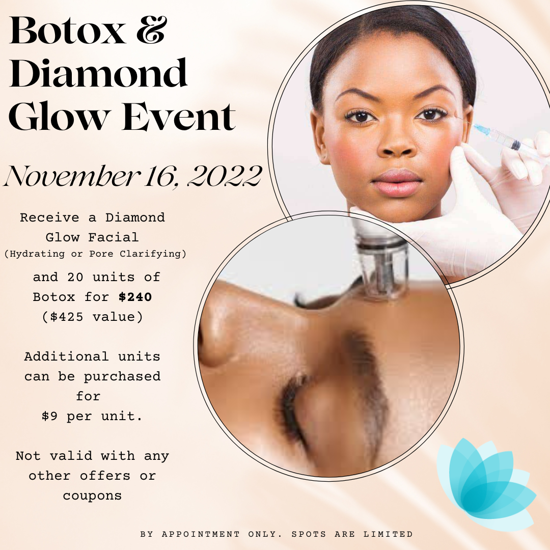 Botox and Diamond Glow Event